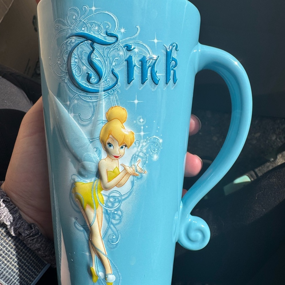 Disney Tinker Bell Blue Mug